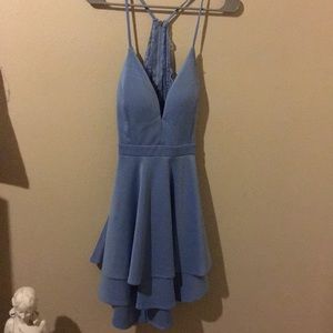 Cute fancy blue dress